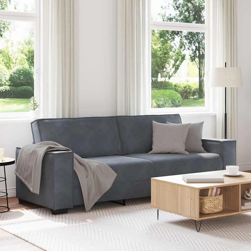 3-Sitzer-Sofa 180 Cm Samt