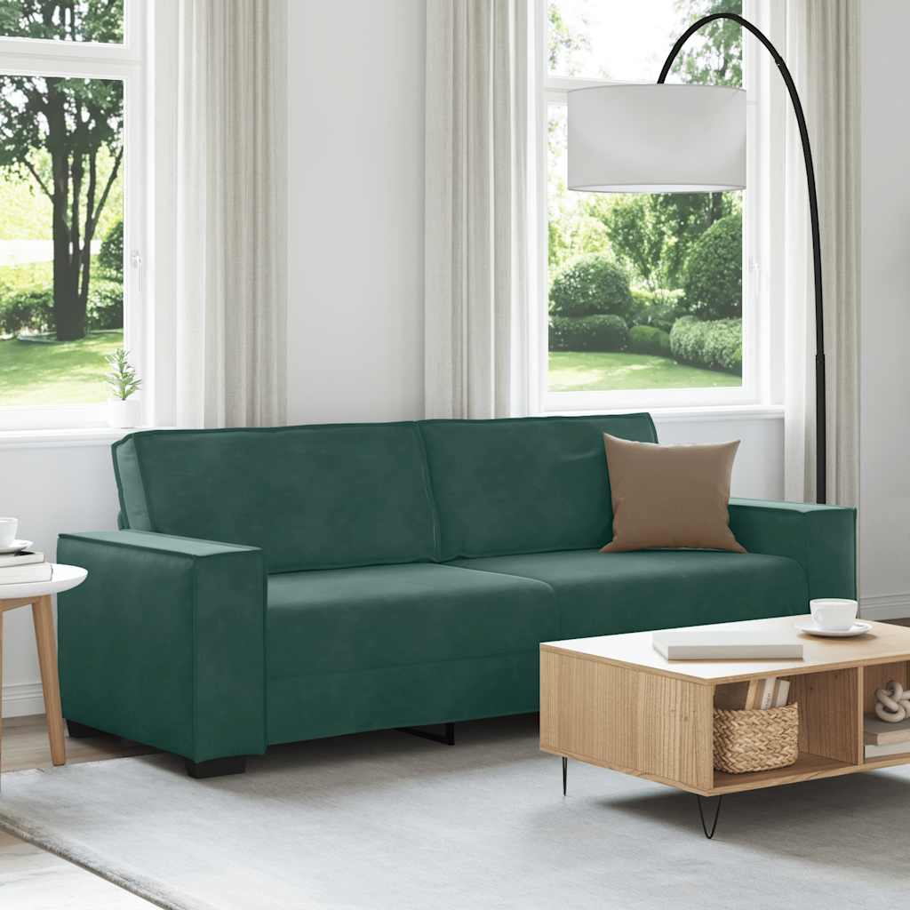 3-Sitzer-Sofa 180 Cm Samt