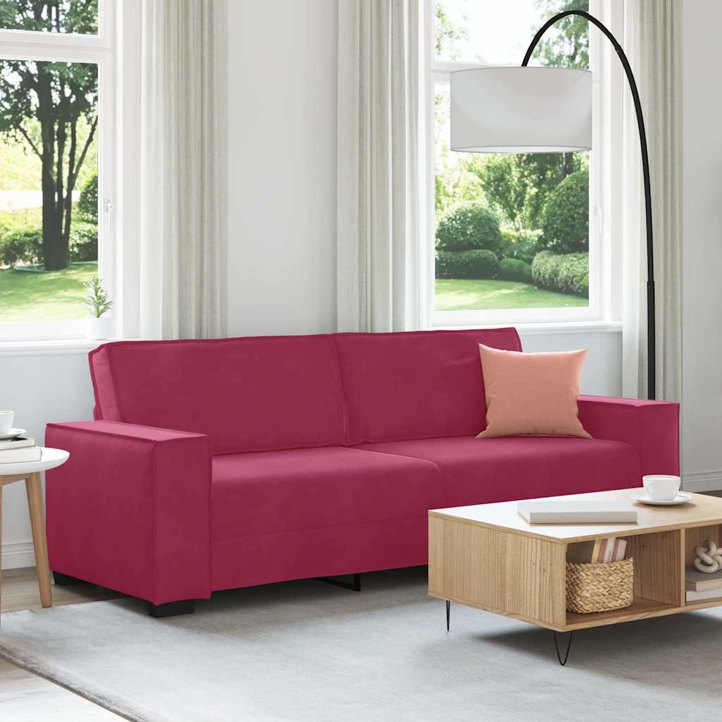 3-Sitzer-Sofa 180 Cm Samt