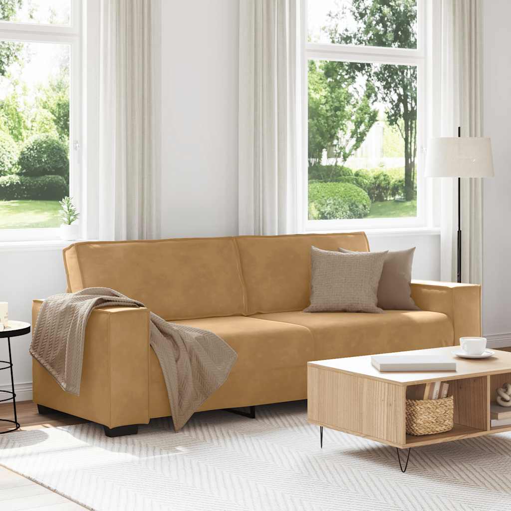 3-Sitzer-Sofa 180 Cm Samt