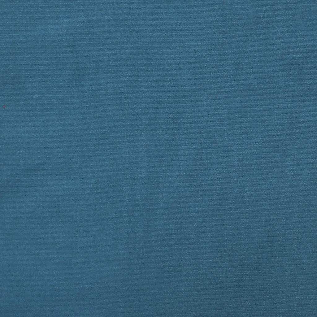 Zweisitzer-Sofa Blau 140 Cm Samt